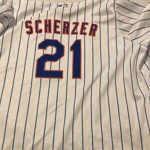 NY Mets ladies baseball Jersey XXL No 21 Scherzer